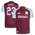 Explore the aston villa adidas home authentic shirt 2024-25 with grant 23 cup printing Collection of Aston Villa jerseys. Authentic, high-quality football shirts for every supporter, available worldwide.
