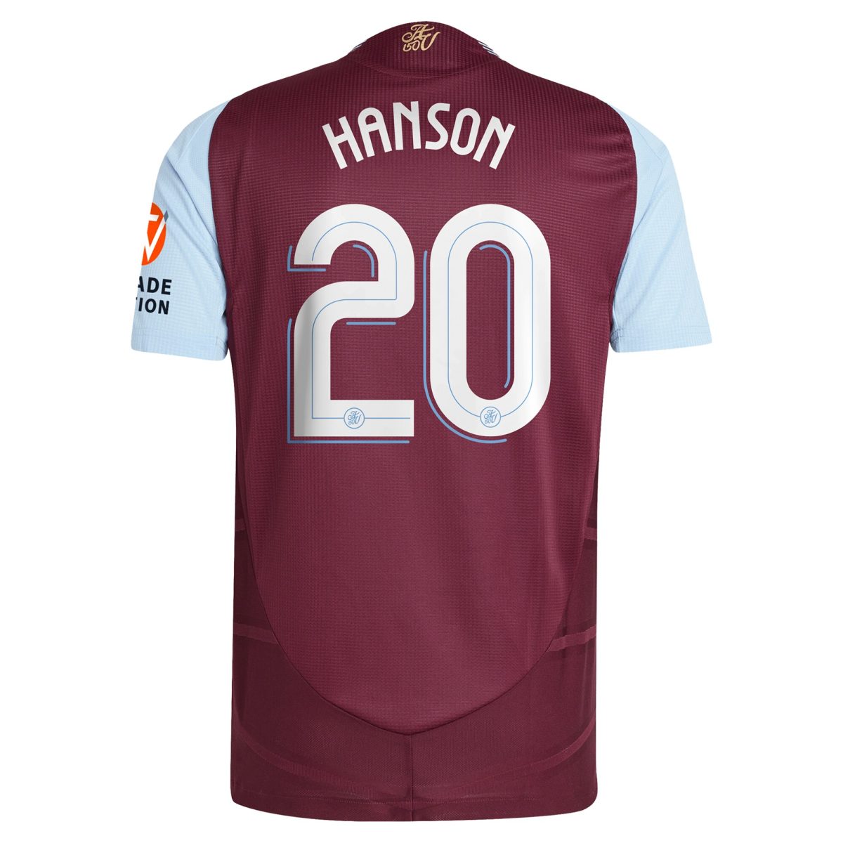 Explore the aston villa adidas home authentic shirt 2024-25 with hanson 20 cup printing Collection of Aston Villa jerseys. Authentic, high-quality football shirts for every supporter, available worldwide.