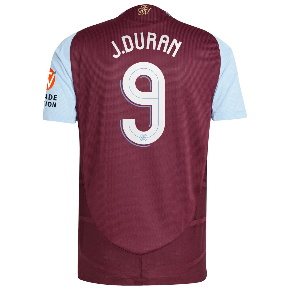 Explore the aston villa adidas home authentic shirt 2024-25 with j.duran 9 cup printing Collection of Aston Villa jerseys. Authentic, high-quality football shirts for every supporter, available worldwide.