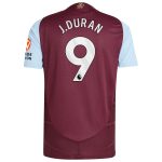 Explore the aston villa adidas home authentic shirt 2024-25 with j.duran 9 printing Collection of Aston Villa jerseys. Authentic, high-quality football shirts for every supporter, available worldwide.