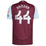 Explore the aston villa adidas home authentic shirt 2024-25 with kamara 44 cup printing Collection of Aston Villa jerseys. Authentic, high-quality football shirts for every supporter, available worldwide.