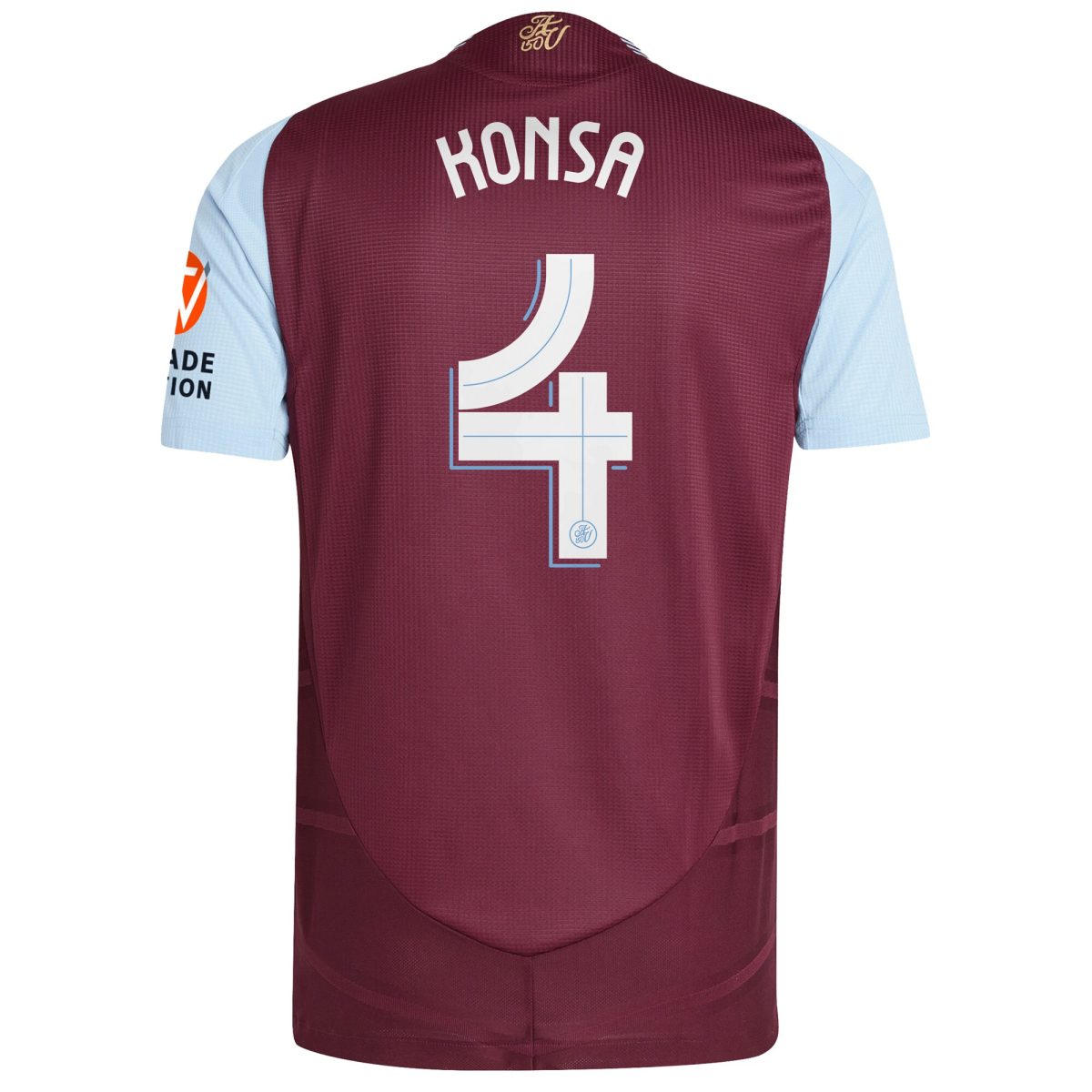 Explore the aston villa adidas home authentic shirt 2024-25 with konsa 4 cup printing Collection of Aston Villa jerseys. Authentic, high-quality football shirts for every supporter, available worldwide.