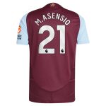 Explore the aston villa adidas home authentic shirt 2024-25 with m.asensio 21 printing Collection of Aston Villa jerseys. Authentic, high-quality football shirts for every supporter, available worldwide.