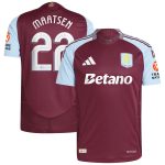 Explore the aston villa adidas home authentic shirt 2024-25 with maatsen 22 cup printing Collection of Aston Villa jerseys. Authentic, high-quality football shirts for every supporter, available worldwide.