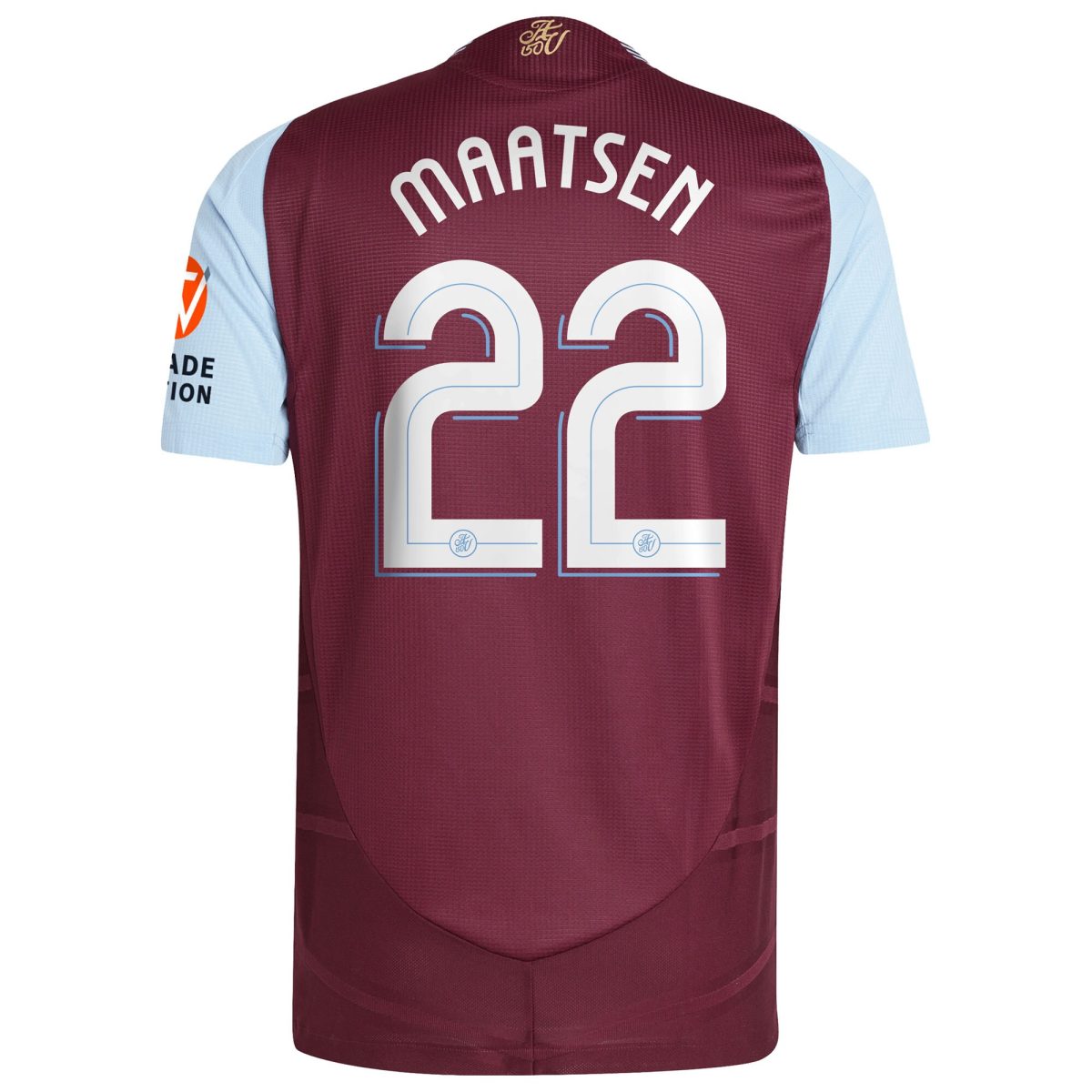 Explore the aston villa adidas home authentic shirt 2024-25 with maatsen 22 cup printing Collection of Aston Villa jerseys. Authentic, high-quality football shirts for every supporter, available worldwide.