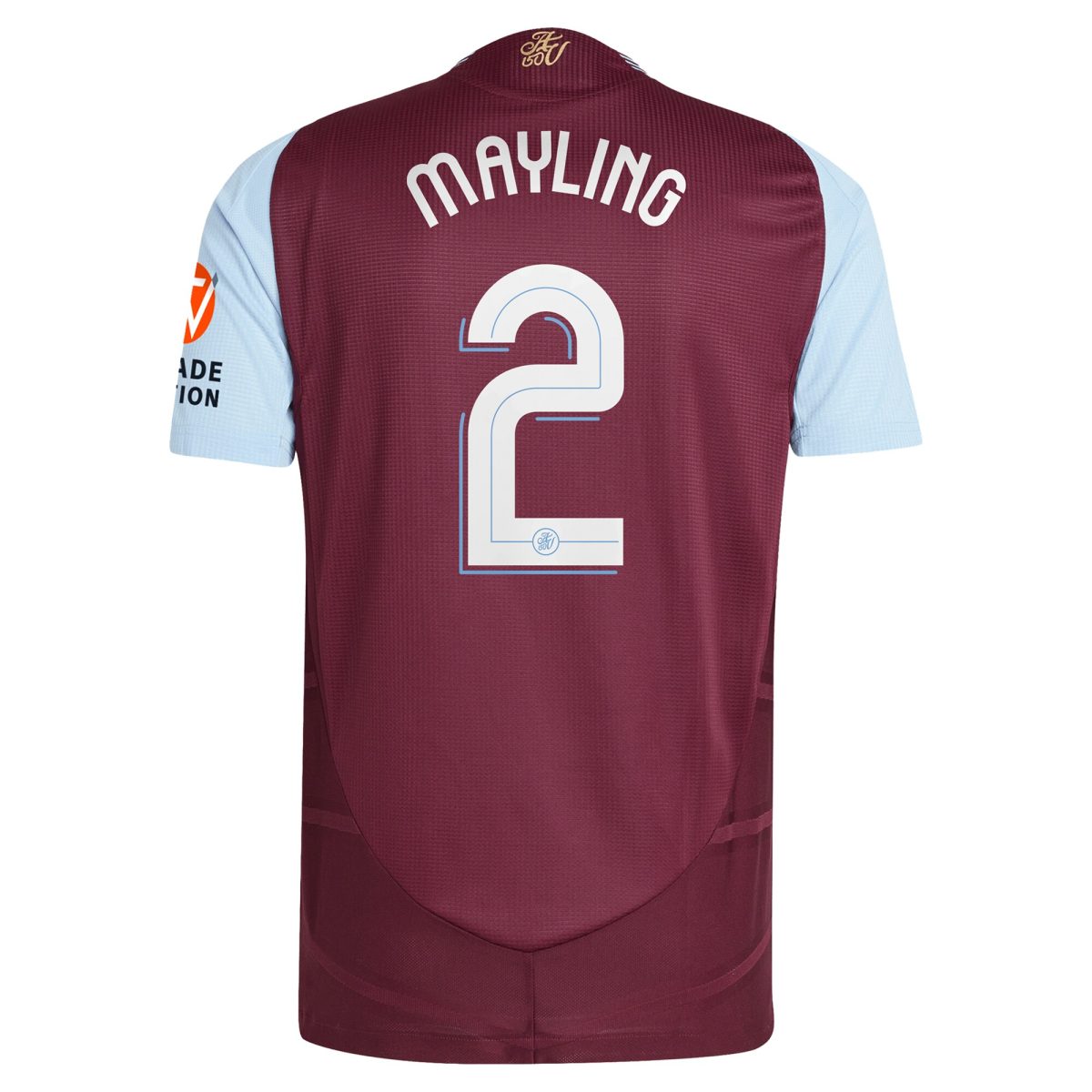 Explore the aston villa adidas home authentic shirt 2024-25 with mayling 2 cup printing Collection of Aston Villa jerseys. Authentic, high-quality football shirts for every supporter, available worldwide.