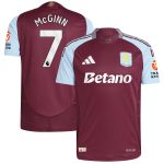 Explore the aston villa adidas home authentic shirt 2024-25 with mcginn 7 printing Collection of Aston Villa jerseys. Authentic, high-quality football shirts for every supporter, available worldwide.
