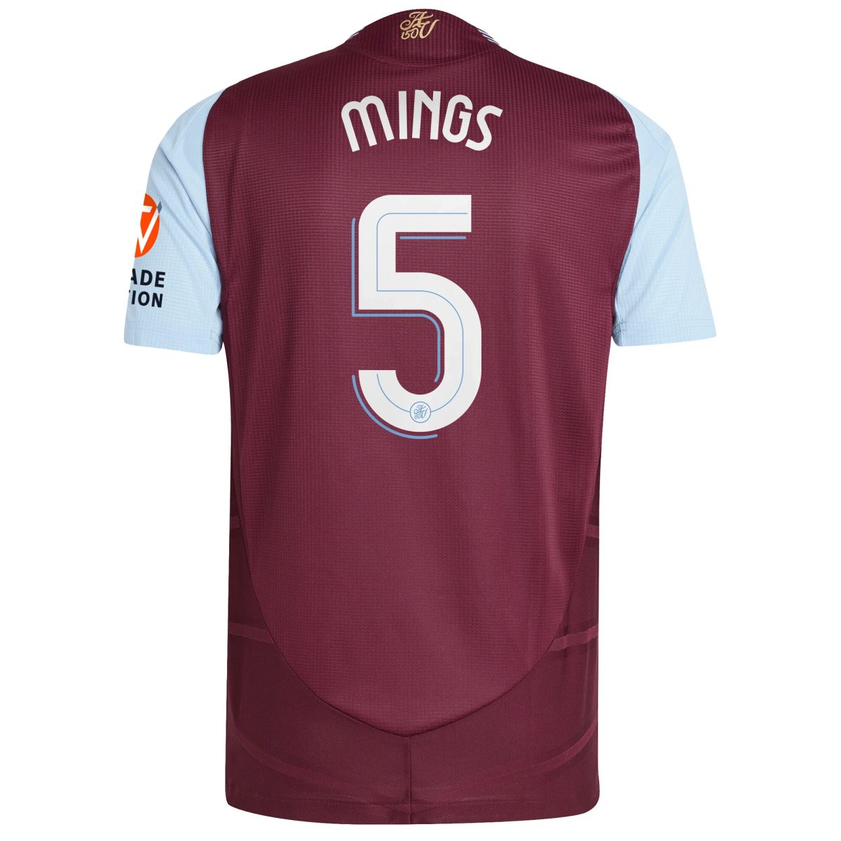 Explore the aston villa adidas home authentic shirt 2024-25 with mings 5 cup printing Collection of Aston Villa jerseys. Authentic, high-quality football shirts for every supporter, available worldwide.