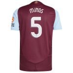 Explore the aston villa adidas home authentic shirt 2024-25 with mings 5 cup printing Collection of Aston Villa jerseys. Authentic, high-quality football shirts for every supporter, available worldwide.