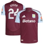 Explore the aston villa adidas home authentic shirt 2024-25 with onana 24 cup printing Collection of Aston Villa jerseys. Authentic, high-quality football shirts for every supporter, available worldwide.
