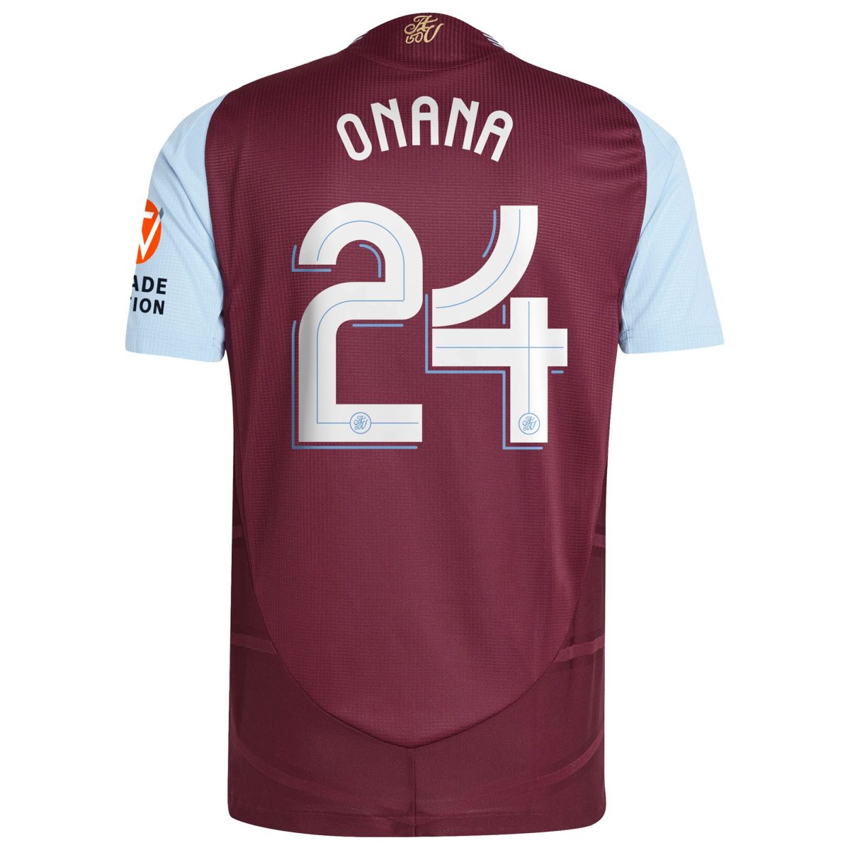 Explore the aston villa adidas home authentic shirt 2024-25 with onana 24 cup printing Collection of Aston Villa jerseys. Authentic, high-quality football shirts for every supporter, available worldwide.