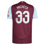 Explore the aston villa adidas home authentic shirt 2024-25 with pacheco 33 cup printing Collection of Aston Villa jerseys. Authentic, high-quality football shirts for every supporter, available worldwide.