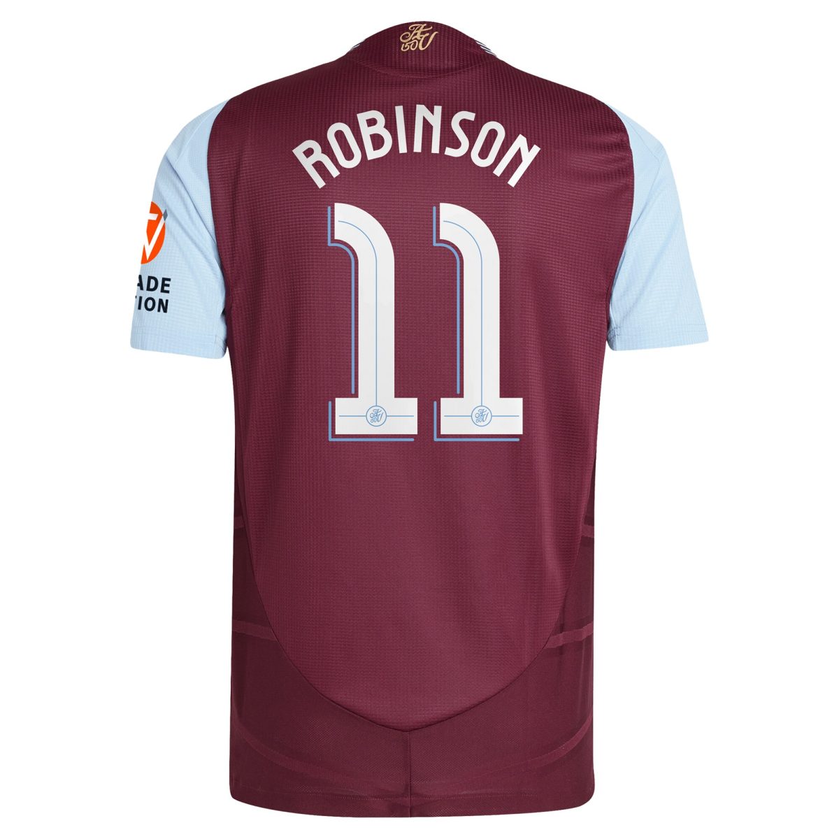 Explore the aston villa adidas home authentic shirt 2024-25 with robinson 11 cup printing Collection of Aston Villa jerseys. Authentic, high-quality football shirts for every supporter, available worldwide.
