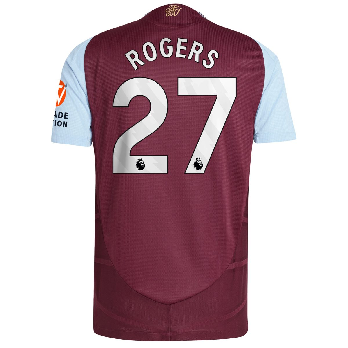 Explore the aston villa adidas home authentic shirt 2024-25 with rogers 27 printing Collection of Aston Villa jerseys. Authentic, high-quality football shirts for every supporter, available worldwide.