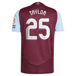 Explore the aston villa adidas home authentic shirt 2024-25 with taylor 25 cup printing Collection of Aston Villa jerseys. Authentic, high-quality football shirts for every supporter, available worldwide.