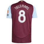Explore the aston villa adidas home authentic shirt 2024-25 with tielemans 8 cup printing Collection of Aston Villa jerseys. Authentic, high-quality football shirts for every supporter, available worldwide.