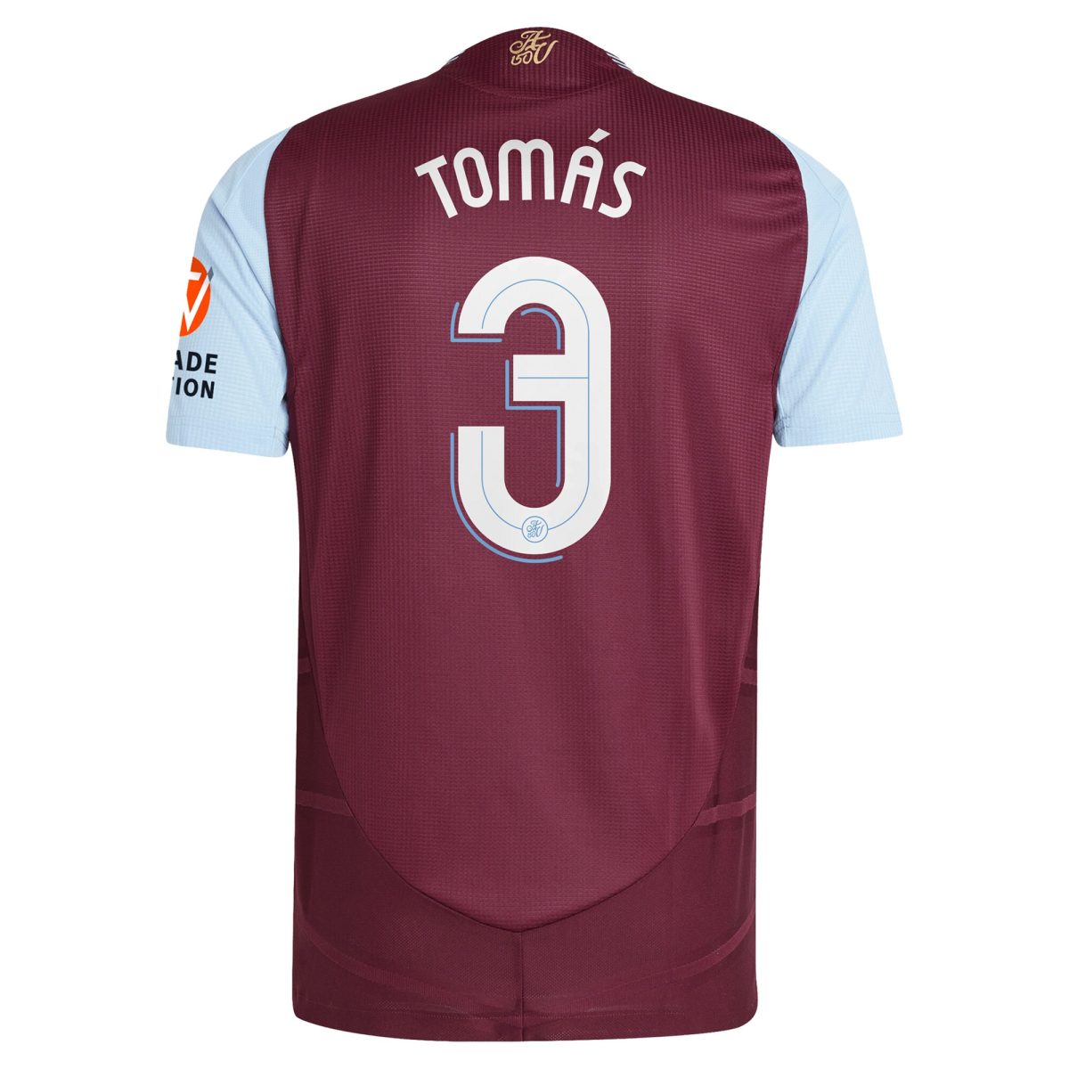 Explore the aston villa adidas home authentic shirt 2024-25 with tomás 3 cup printing Collection of Aston Villa jerseys. Authentic, high-quality football shirts for every supporter, available worldwide.
