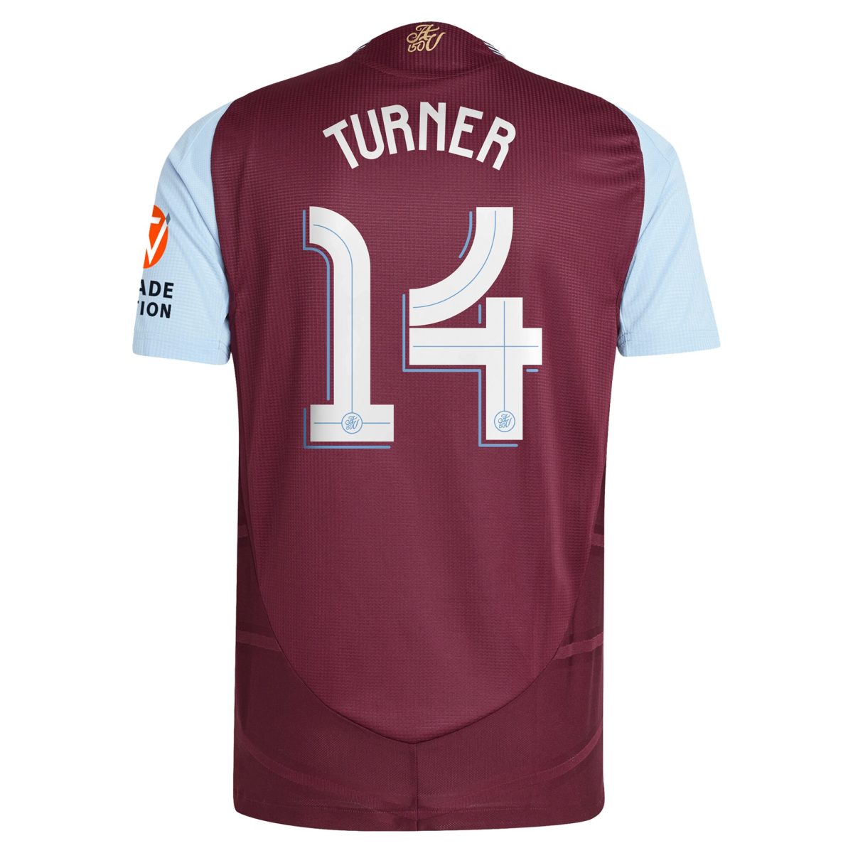 Explore the aston villa adidas home authentic shirt 2024-25 with turner 14 cup printing Collection of Aston Villa jerseys. Authentic, high-quality football shirts for every supporter, available worldwide.