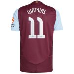 Explore the aston villa adidas home authentic shirt 2024-25 with watkins 11 cup printing Collection of Aston Villa jerseys. Authentic, high-quality football shirts for every supporter, available worldwide.