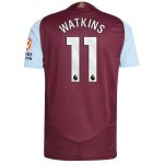 Explore the aston villa adidas home authentic shirt 2024-25 with watkins 11 printing Collection of Aston Villa jerseys. Authentic, high-quality football shirts for every supporter, available worldwide.