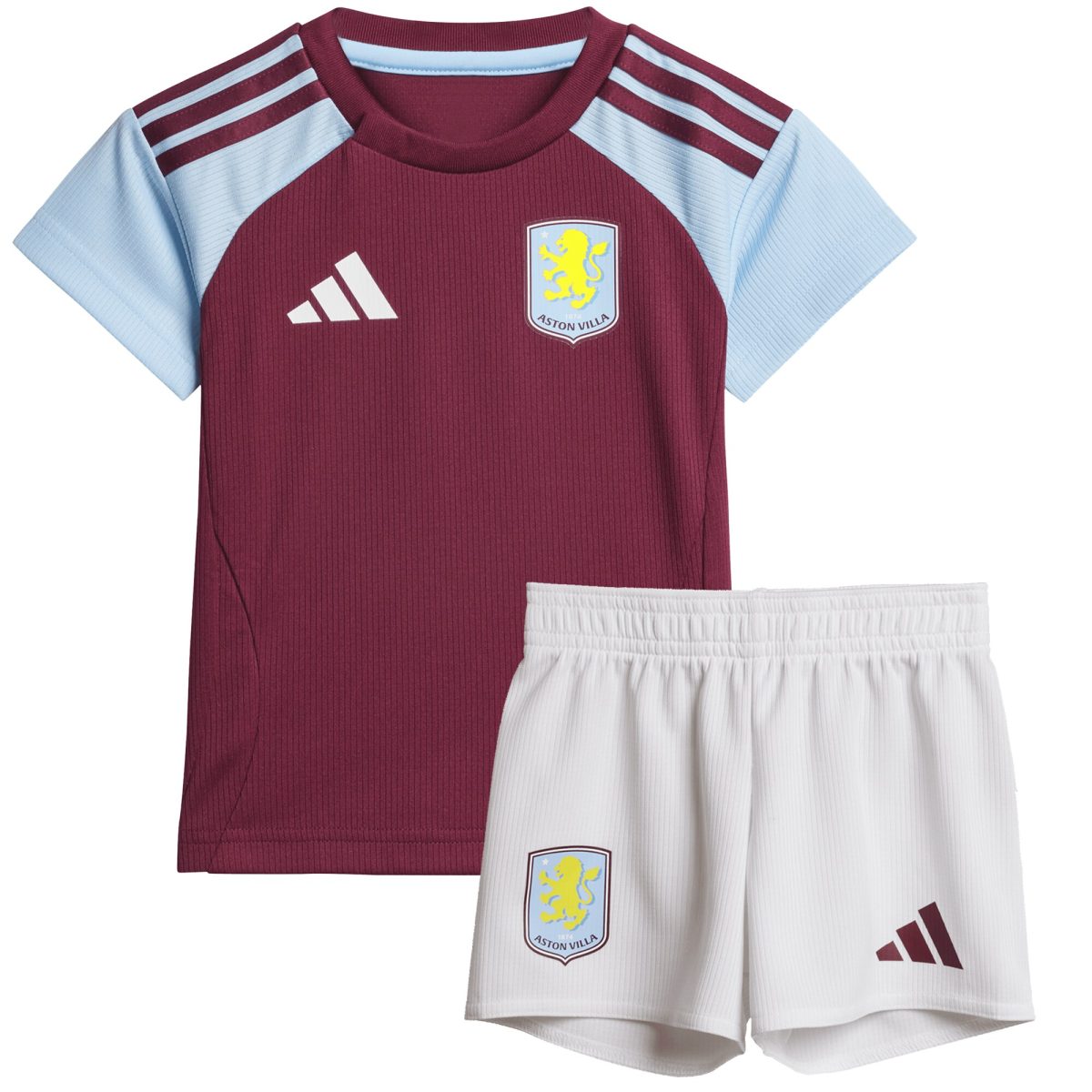 Explore the aston villa adidas home baby kit 2024-25 with custom printing Collection of Aston Villa jerseys. Authentic, high-quality football shirts for every supporter, available worldwide.