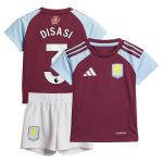 Explore the aston villa adidas home baby kit 2024-25 with disasi 3 printing Collection of Aston Villa jerseys. Authentic, high-quality football shirts for every supporter, available worldwide.