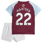 Explore the aston villa adidas home baby kit 2024-25 with maatsen 22 printing Collection of Aston Villa jerseys. Authentic, high-quality football shirts for every supporter, available worldwide.