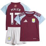 Explore the aston villa adidas home baby kit 2024-25 with malen 17 printing Collection of Aston Villa jerseys. Authentic, high-quality football shirts for every supporter, available worldwide.