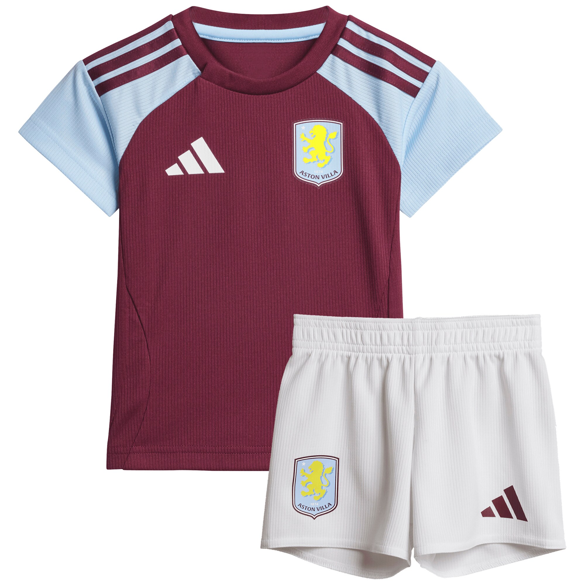 Explore the aston villa adidas home baby kit 2024-25 with rashford 9 printing Collection of Aston Villa jerseys. Authentic, high-quality football shirts for every supporter, available worldwide.