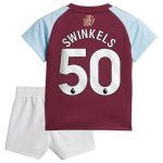Explore the aston villa adidas home baby kit 2024-25 with swinkels 50 printing Collection of Aston Villa jerseys. Authentic, high-quality football shirts for every supporter, available worldwide.