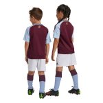 Explore the aston villa adidas home mini kit 2024-25 with custom printing Collection of Aston Villa jerseys. Authentic, high-quality football shirts for every supporter, available worldwide.