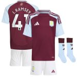 Explore the aston villa adidas home mini kit 2024-25 with j. ramsey 41 printing Collection of Aston Villa jerseys. Authentic, high-quality football shirts for every supporter, available worldwide.