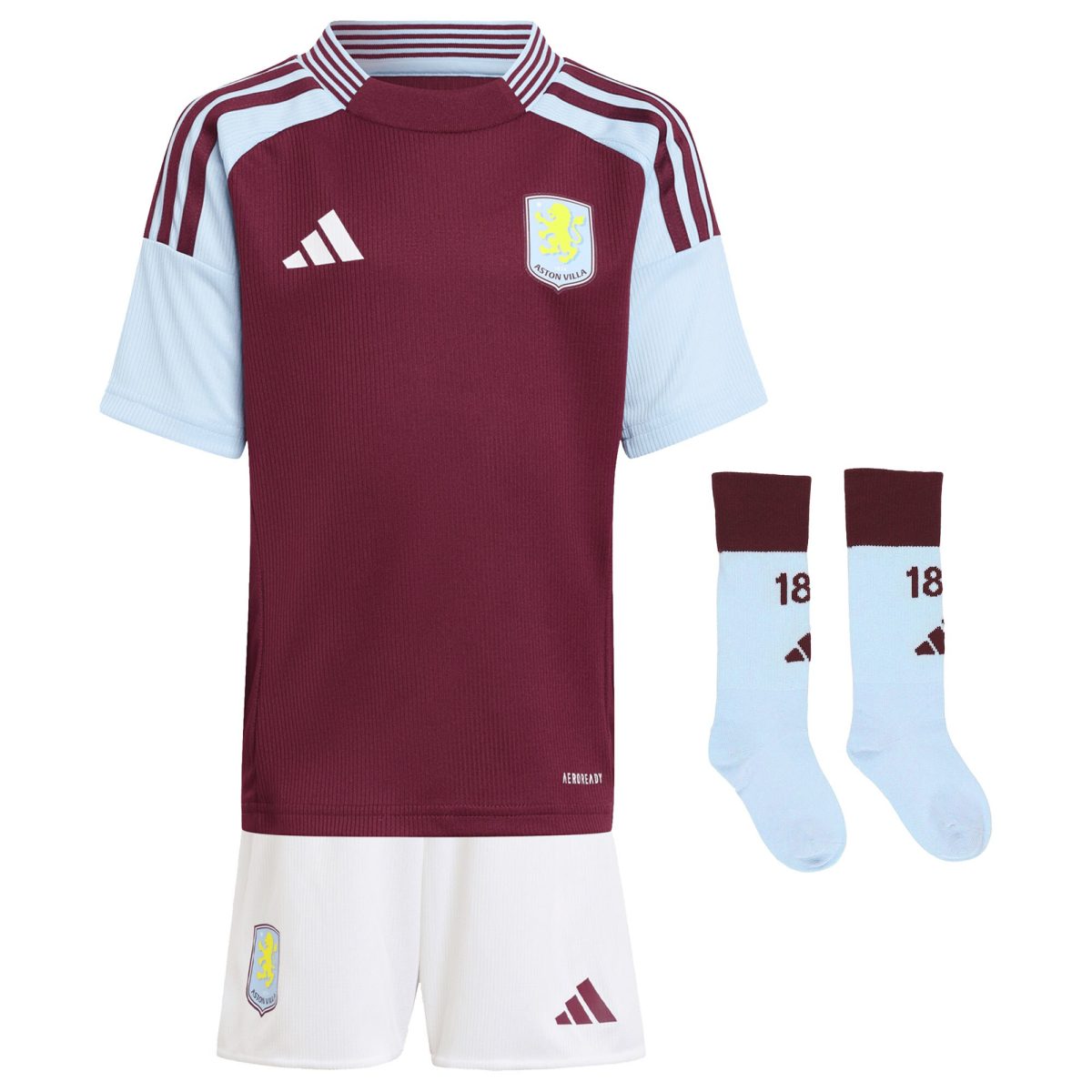 Explore the aston villa adidas home mini kit 2024-25 with onana 24 printing Collection of Aston Villa jerseys. Authentic, high-quality football shirts for every supporter, available worldwide.