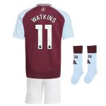 Explore the aston villa adidas home mini kit 2024-25 with watkins 11 printing Collection of Aston Villa jerseys. Authentic, high-quality football shirts for every supporter, available worldwide.