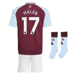 Explore the aston villa adidas home mini kit 2024-26 with malen 17 printing Collection of Aston Villa jerseys. Authentic, high-quality football shirts for every supporter, available worldwide.