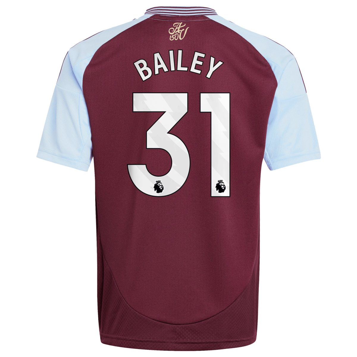 Explore the aston villa adidas home shirt 2024-25 – kids with bailey 31 printing Collection of Aston Villa jerseys. Authentic, high-quality football shirts for every supporter, available worldwide.