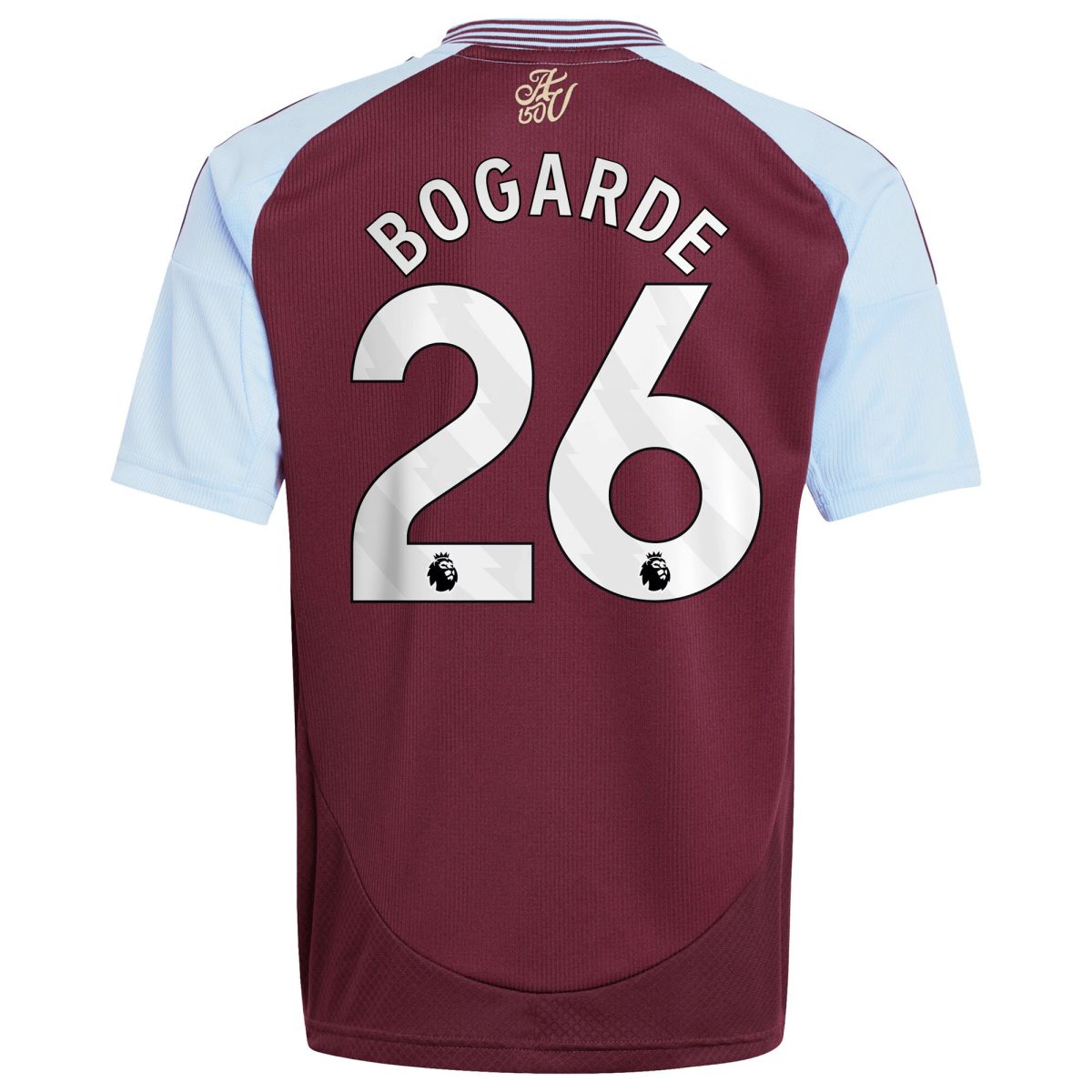 Explore the aston villa adidas home shirt 2024-25 – kids with bogarde 26 printing Collection of Aston Villa jerseys. Authentic, high-quality football shirts for every supporter, available worldwide.