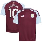 Explore the aston villa adidas home shirt 2024-25 – kids with buendia 10 printing Collection of Aston Villa jerseys. Authentic, high-quality football shirts for every supporter, available worldwide.