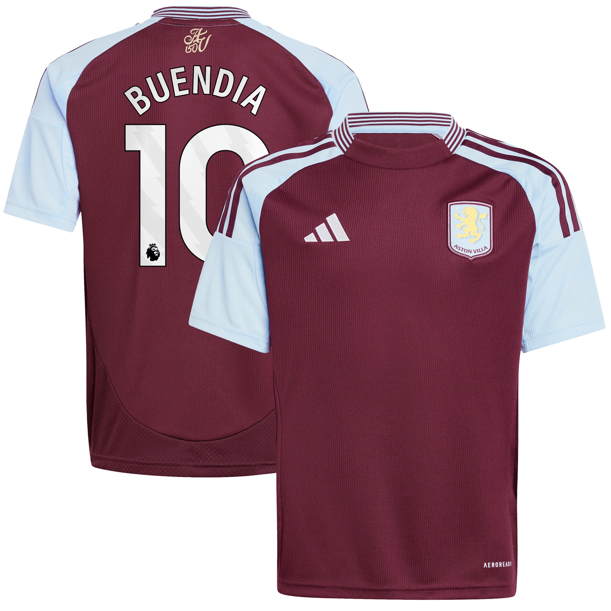 Explore the aston villa adidas home shirt 2024-25 – kids with buendia 10 printing Collection of Aston Villa jerseys. Authentic, high-quality football shirts for every supporter, available worldwide.