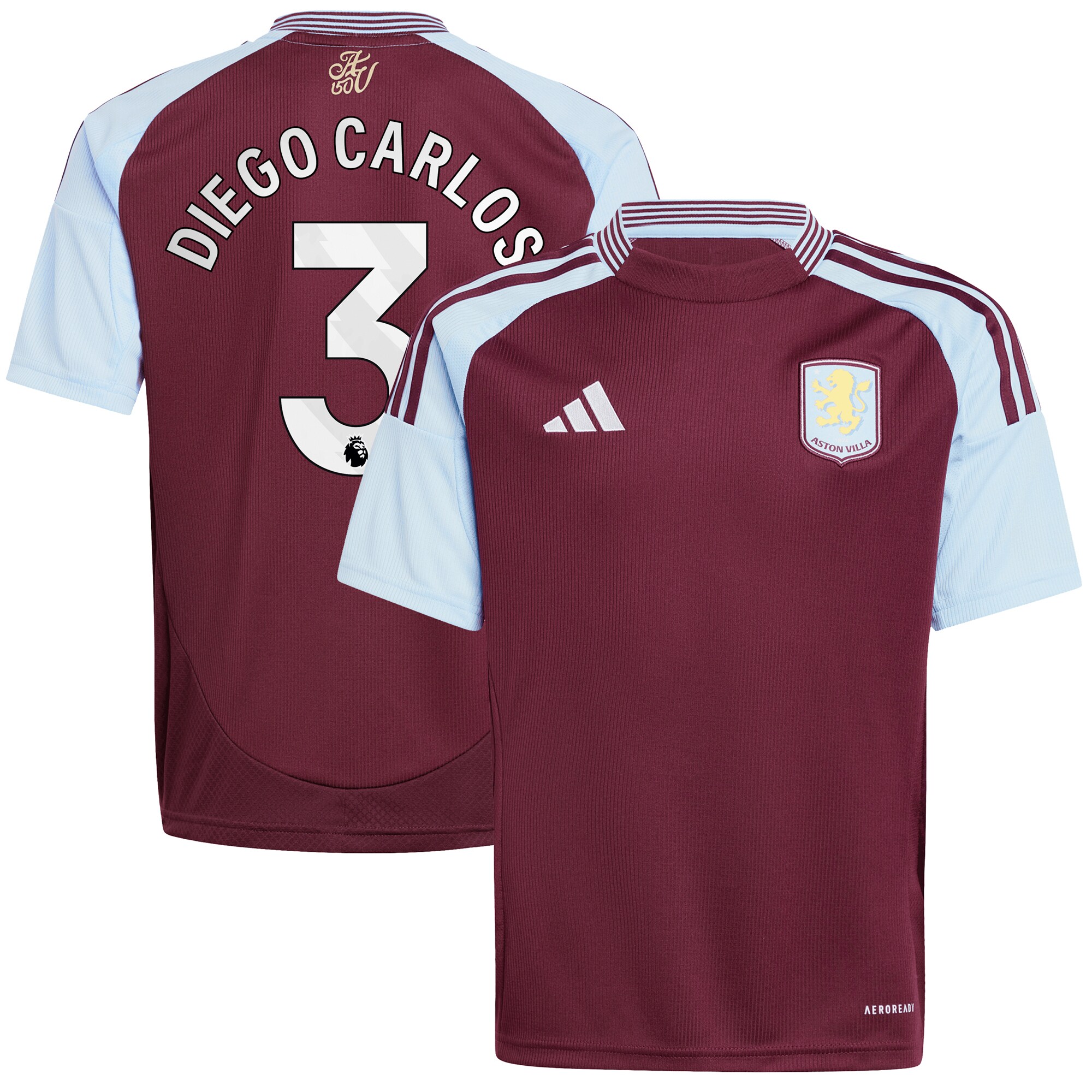 Explore the aston villa adidas home shirt 2024-25 – kids with diego carlos 3 printing Collection of Aston Villa jerseys. Authentic, high-quality football shirts for every supporter, available worldwide.