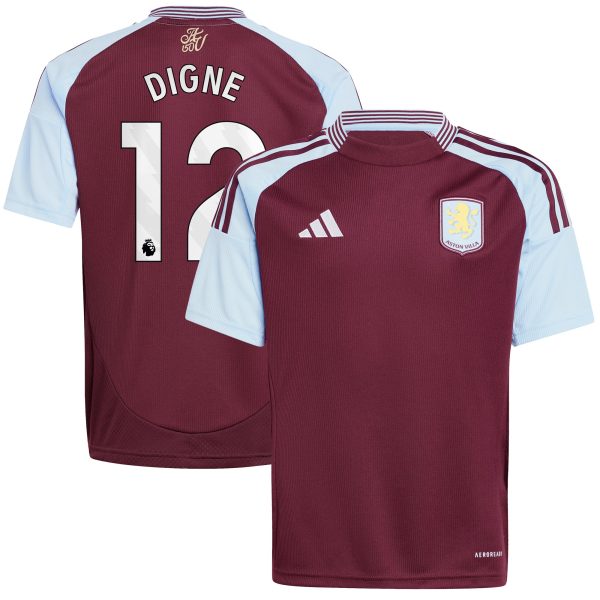 Explore the aston villa adidas home shirt 2024-25 – kids with digne 12 printing Collection of Aston Villa jerseys. Authentic, high-quality football shirts for every supporter, available worldwide.
