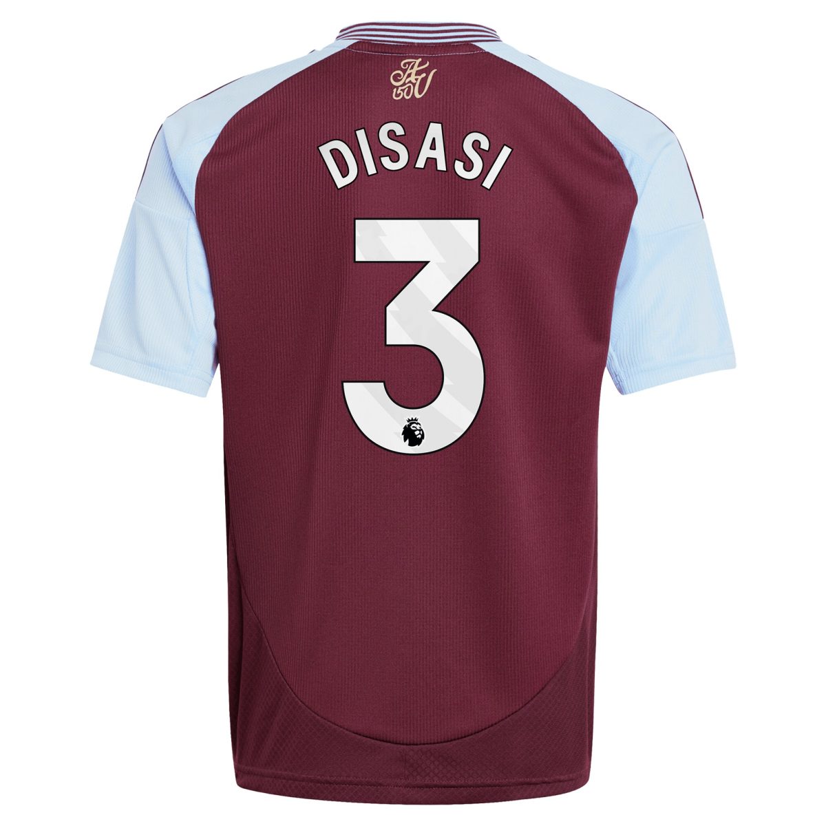 Explore the aston villa adidas home shirt 2024-25 – kids with disasi 3 printing Collection of Aston Villa jerseys. Authentic, high-quality football shirts for every supporter, available worldwide.