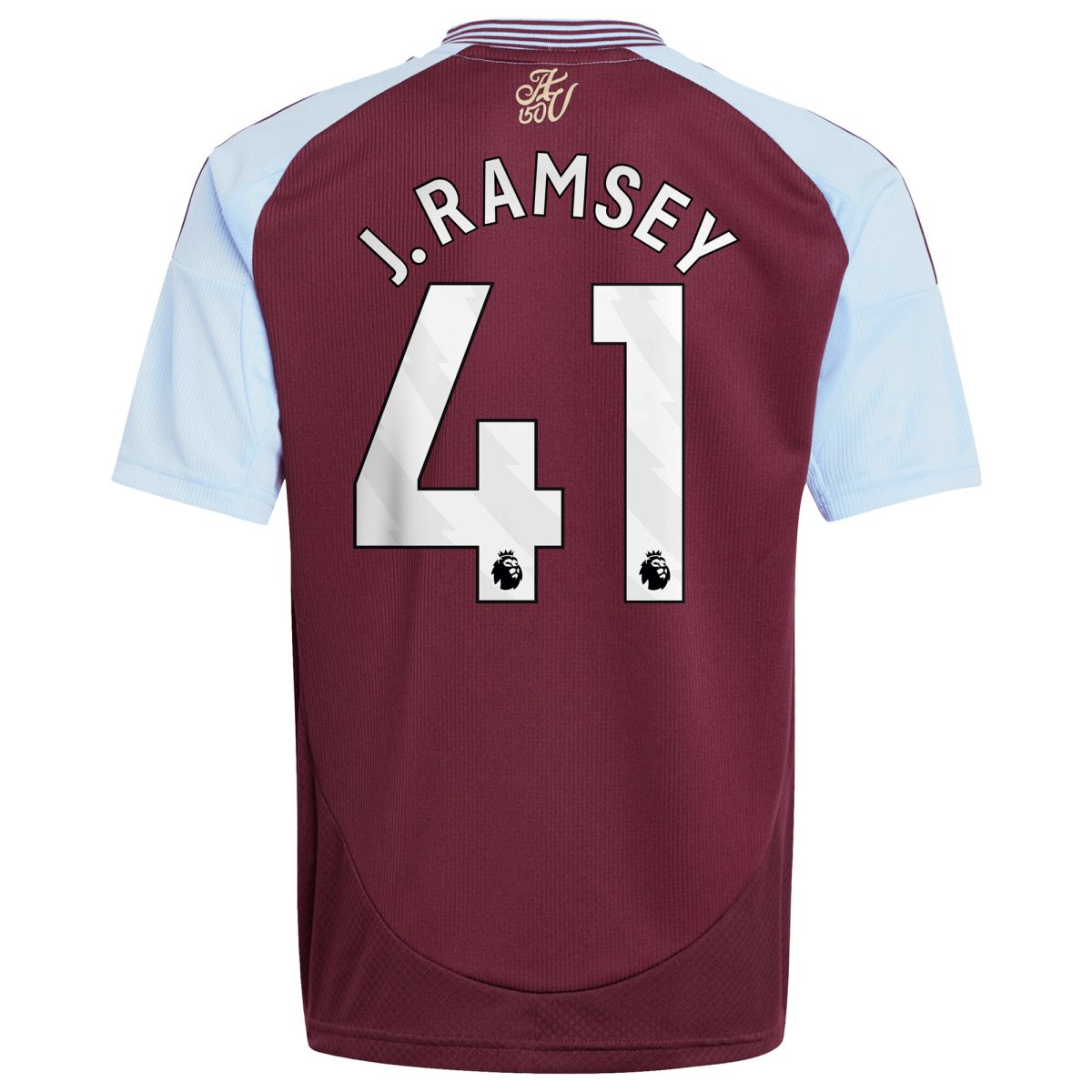 Explore the aston villa adidas home shirt 2024-25 – kids with j. ramsey 41 printing Collection of Aston Villa jerseys. Authentic, high-quality football shirts for every supporter, available worldwide.