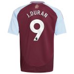 Explore the aston villa adidas home shirt 2024-25 – kids with j.duran 9 printing Collection of Aston Villa jerseys. Authentic, high-quality football shirts for every supporter, available worldwide.