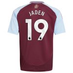 Explore the aston villa adidas home shirt 2024-25 – kids with jaden 19 printing Collection of Aston Villa jerseys. Authentic, high-quality football shirts for every supporter, available worldwide.