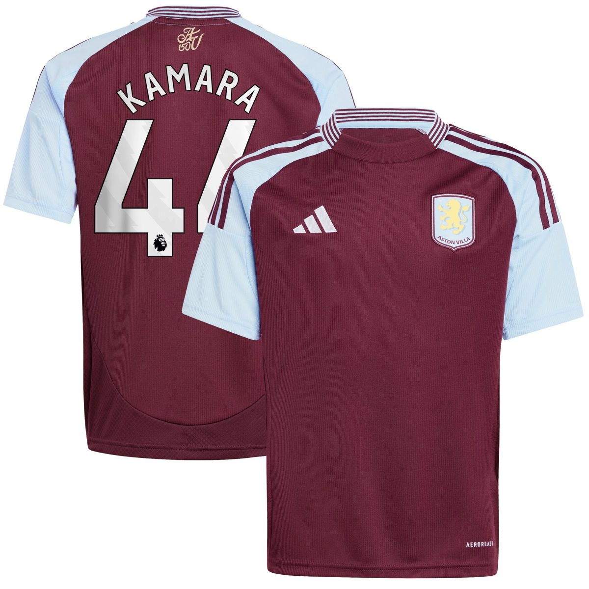 Explore the aston villa adidas home shirt 2024-25 – kids with kamara 44 printing Collection of Aston Villa jerseys. Authentic, high-quality football shirts for every supporter, available worldwide.