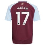 Explore the aston villa adidas home shirt 2024-25 – kids with malen 17 printing Collection of Aston Villa jerseys. Authentic, high-quality football shirts for every supporter, available worldwide.