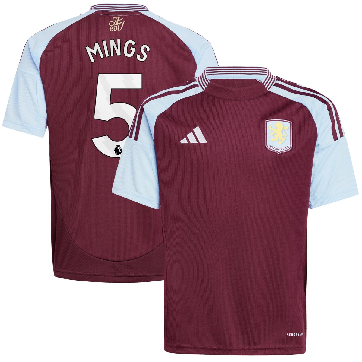 Explore the aston villa adidas home shirt 2024-25 – kids with mings 5 printing Collection of Aston Villa jerseys. Authentic, high-quality football shirts for every supporter, available worldwide.