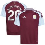 Explore the aston villa adidas home shirt 2024-25 – kids with nedeljković 20 printing Collection of Aston Villa jerseys. Authentic, high-quality football shirts for every supporter, available worldwide.