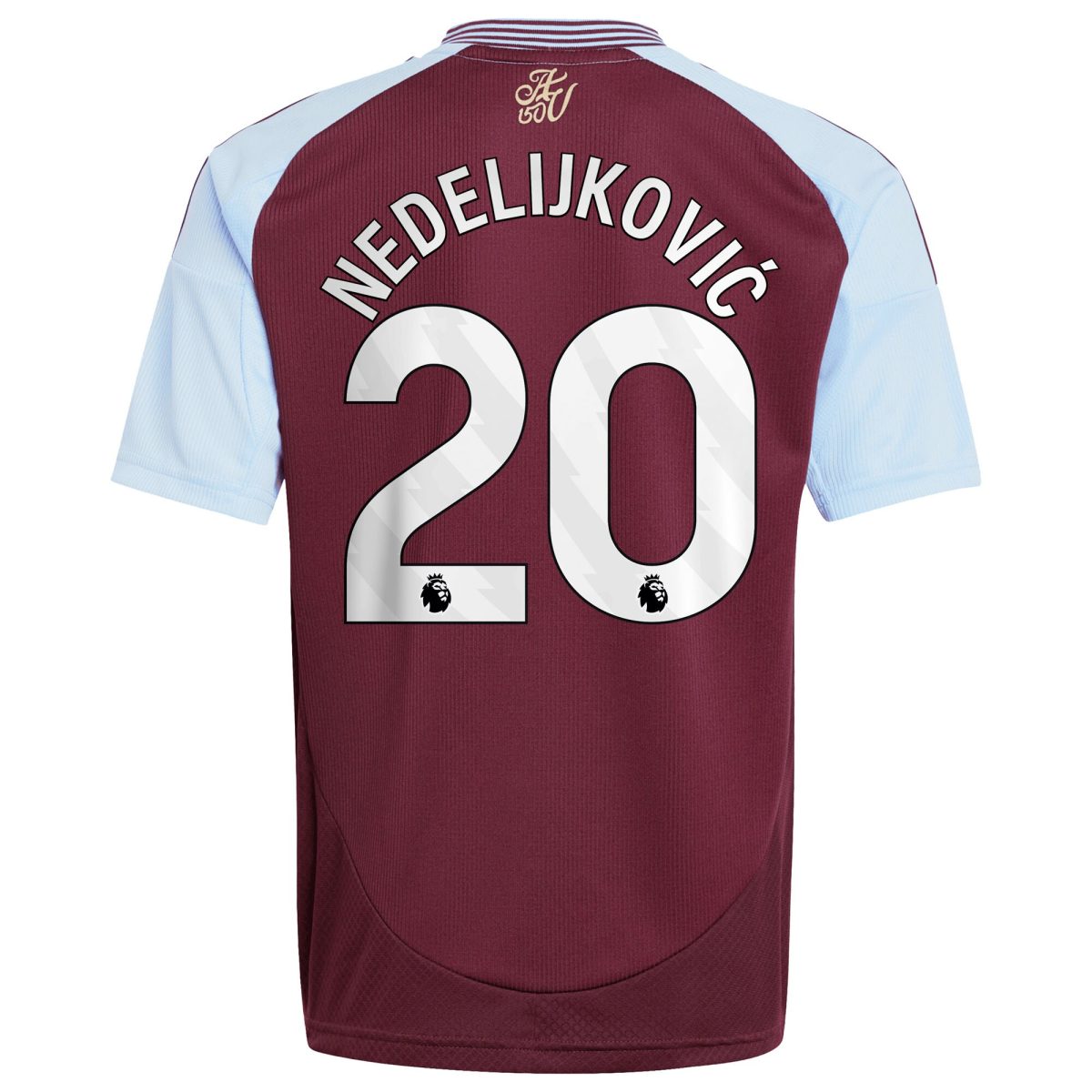 Explore the aston villa adidas home shirt 2024-25 – kids with nedeljković 20 printing Collection of Aston Villa jerseys. Authentic, high-quality football shirts for every supporter, available worldwide.